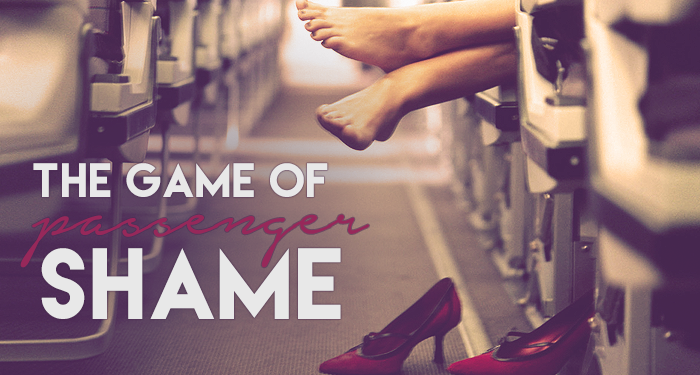 The Game of Airline Passenger Shame